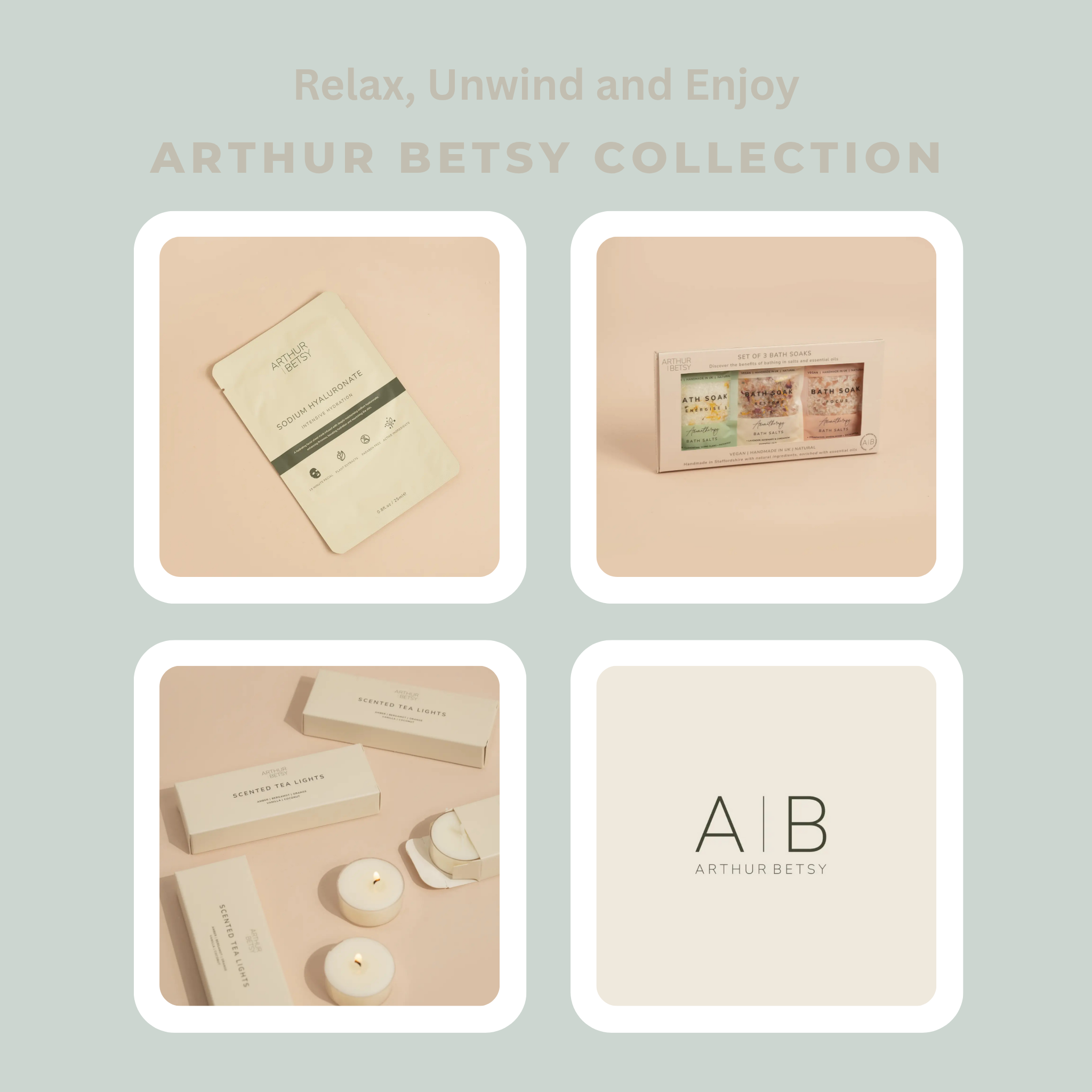 ARTHUR BETSY VEGAN ESSENTIALS HAMPER