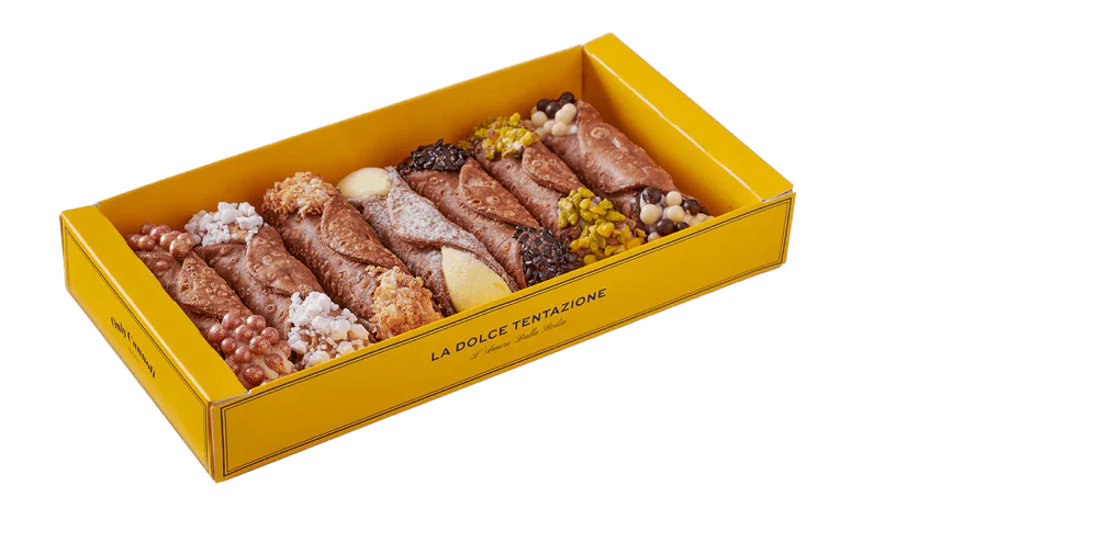 Box of 7 Cannoli & Coffee Hamper