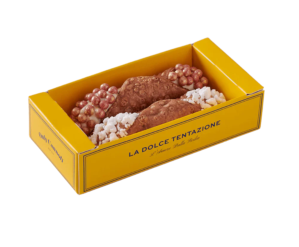 Box of 2 Cannoli &amp; Coffee Hamper