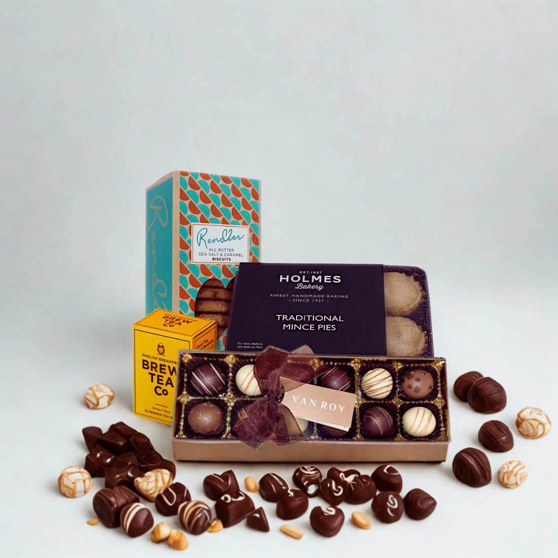 The Christmas Treats Hamper With Prosecco &amp; Mulled Wine