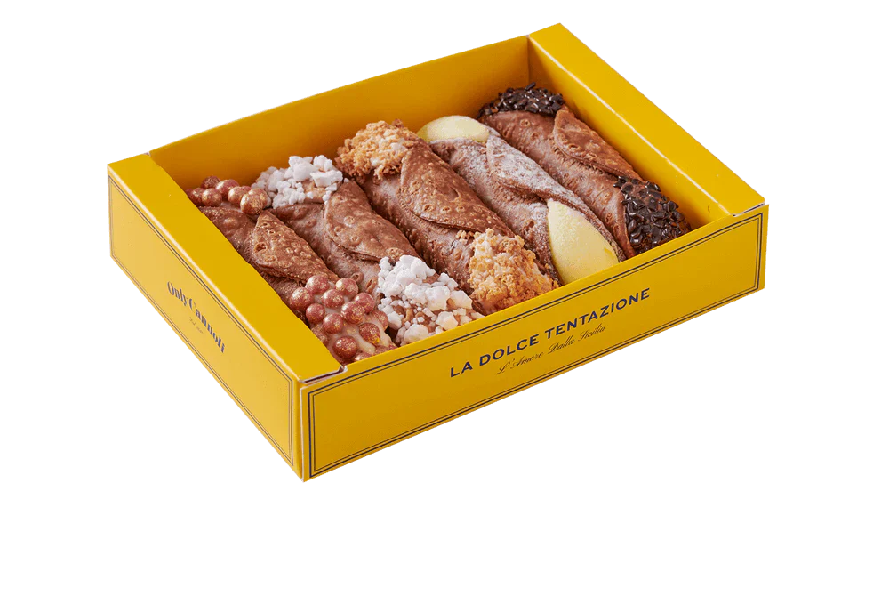 Box of 5 Cannoli &amp; Coffee Hamper