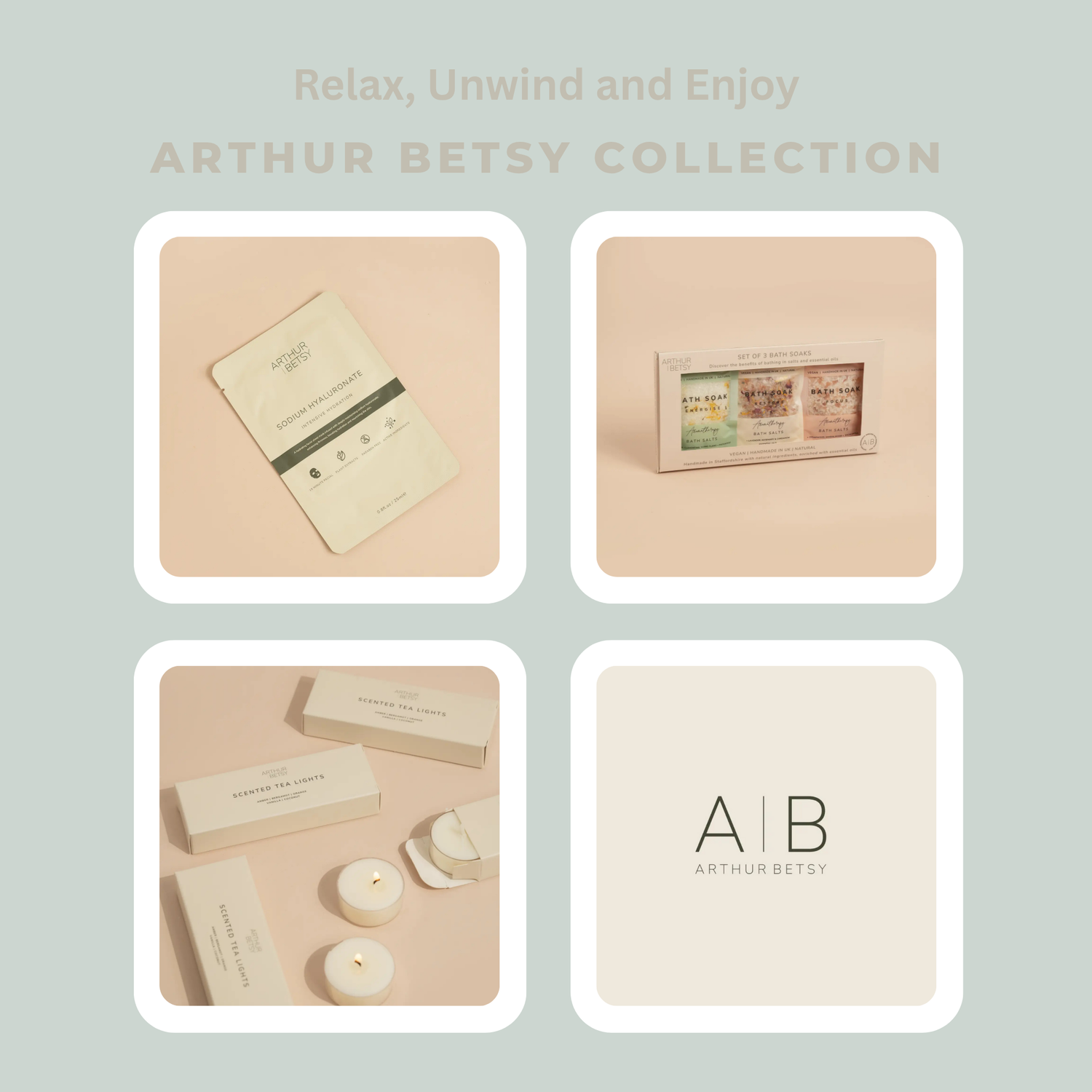 ARTHUR BETSY VEGAN ESSENTIALS HAMPER