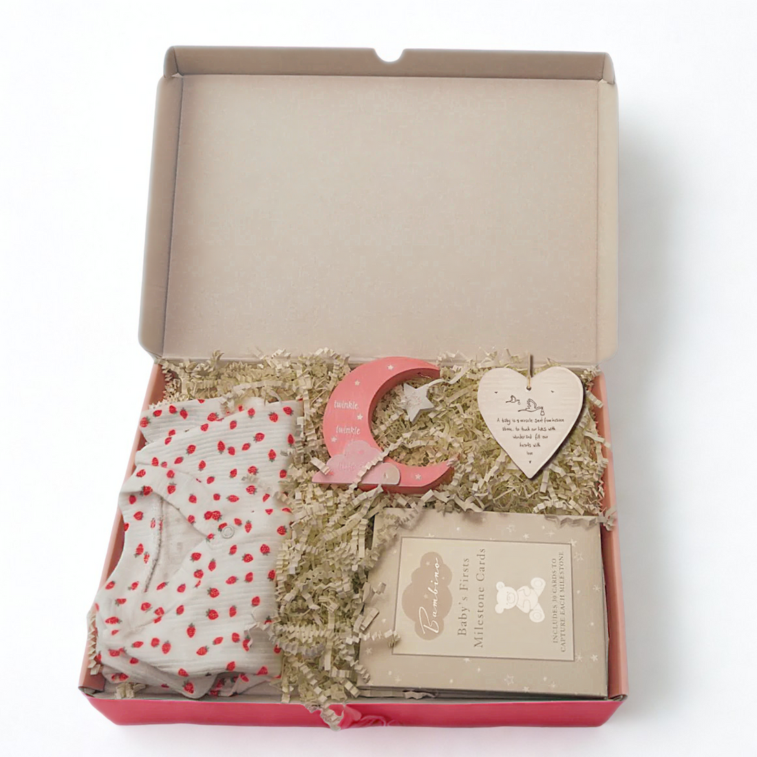 Baby Girl Letterbox Hamper – Newborn Gift Set