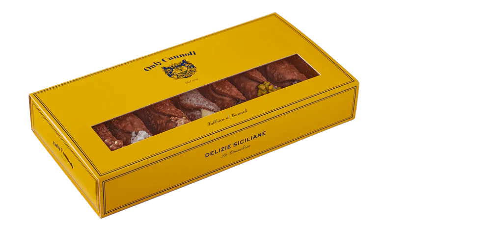Box of 7 Cannoli &amp; Coffee Hamper