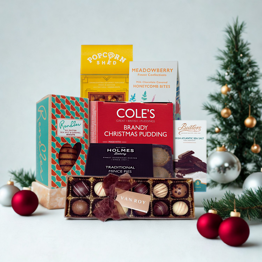The Christmas Classics Hamper With Prosecco &amp; Mulled Wine