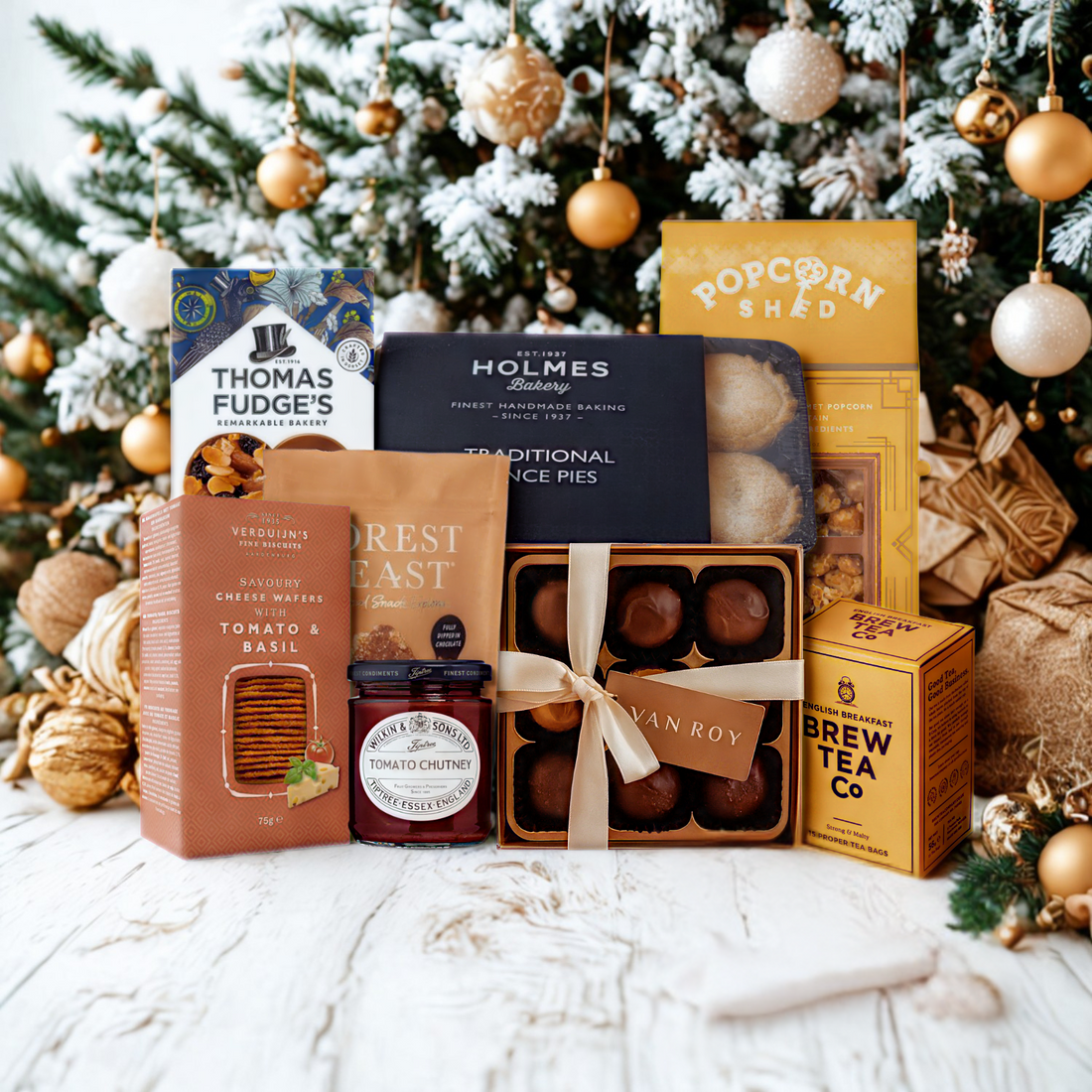 The Festive Favourites Hamper With Prosecco &amp; Mulled Wine