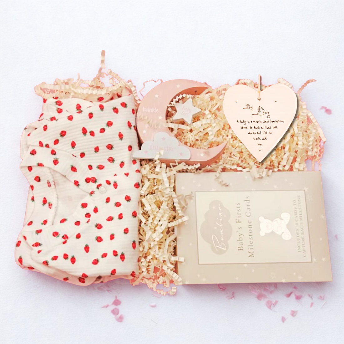 Baby Girl Letterbox Hamper – Newborn Gift Set