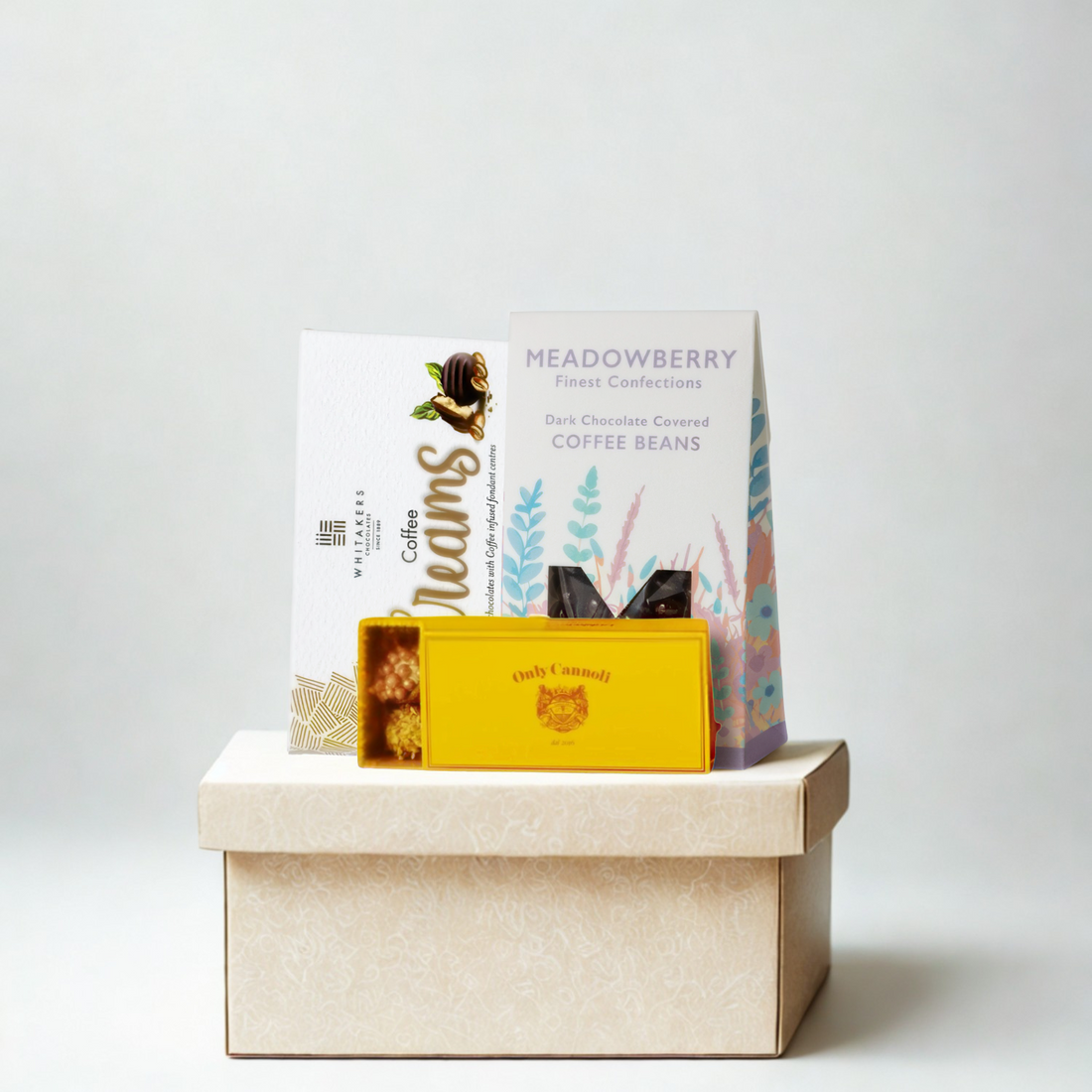 Box of 2 Cannoli & Coffee Hamper