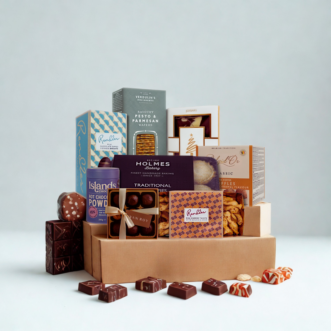 The Christmas Joy Hamper With Prosecco &amp; Mulled Wine