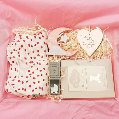 Baby Girl Letterbox Hamper – Newborn Gift Set
